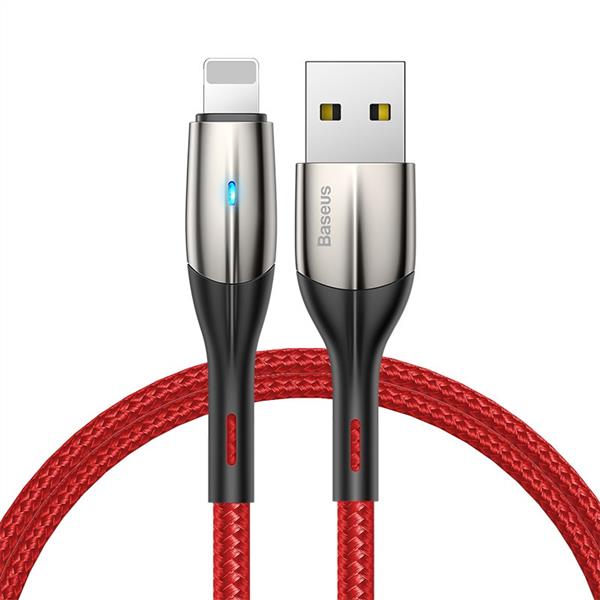 کابل تبدیل USB به لایتنینگ باسئوس مدل Horizontal طول 2 متر